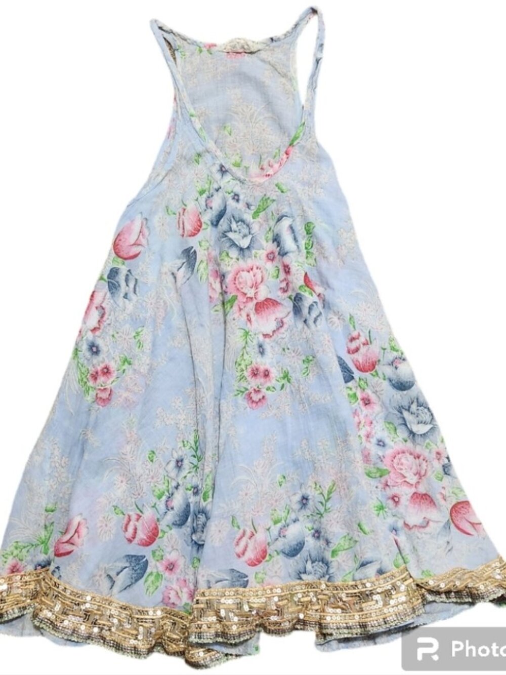 Free People FP One Floral Sequin Dress